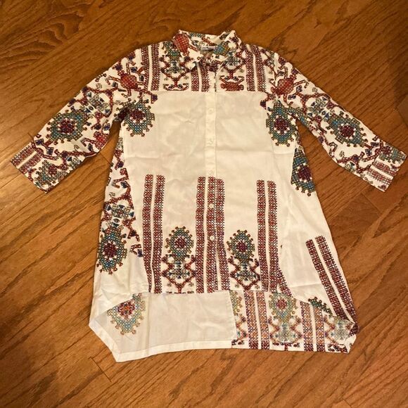 NWOT Parsley & Sage long shirt, size small, would be so cute with leggings - Picture 1 of 8